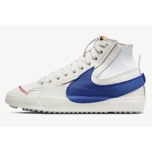 Size 12 Nike Blazer Mid 77 Jumbo Swoosh Check Phantom Dodger Blue DR9868-002